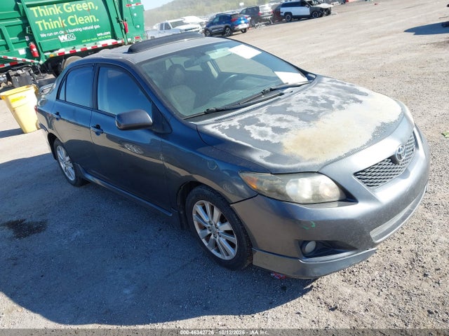 46342726 :رقم المزاد ، 1NXBU4EE9AZ255647 vin ، 2010 Toyota Corolla S مزاد بيع