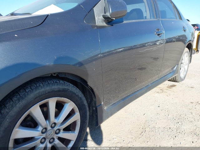 46342726 :رقم المزاد ، 1NXBU4EE9AZ255647 vin ، 2010 Toyota Corolla S مزاد بيع