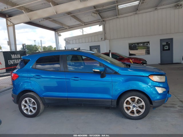 Aukcja sprzedaży 2018 Ford Ecosport Se, vin: MAJ3P1TE6JC166695, numer aukcji: 46343090