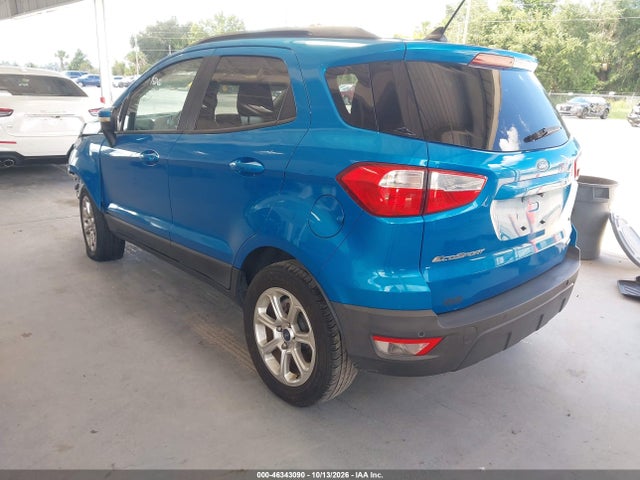 Aukcja sprzedaży 2018 Ford Ecosport Se, vin: MAJ3P1TE6JC166695, numer aukcji: 46343090