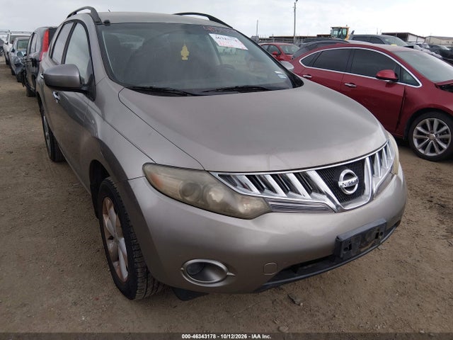 46343178 :رقم المزاد ، JN8AZ18U19W103062 vin ، 2009 Nissan Murano S مزاد بيع