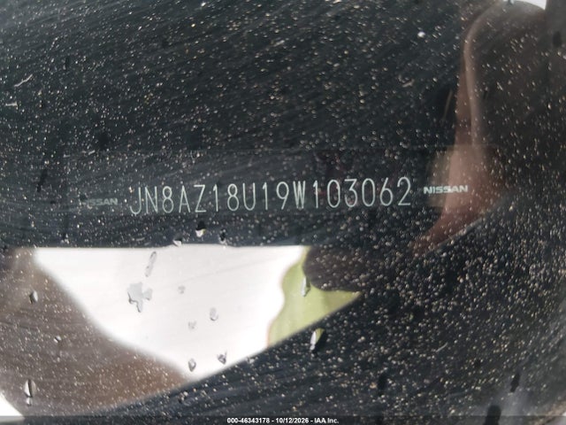 46343178 :رقم المزاد ، JN8AZ18U19W103062 vin ، 2009 Nissan Murano S مزاد بيع