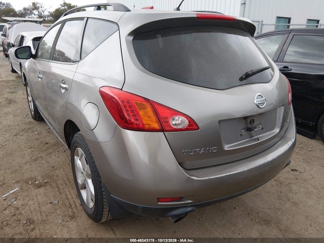 46343178 :رقم المزاد ، JN8AZ18U19W103062 vin ، 2009 Nissan Murano S مزاد بيع