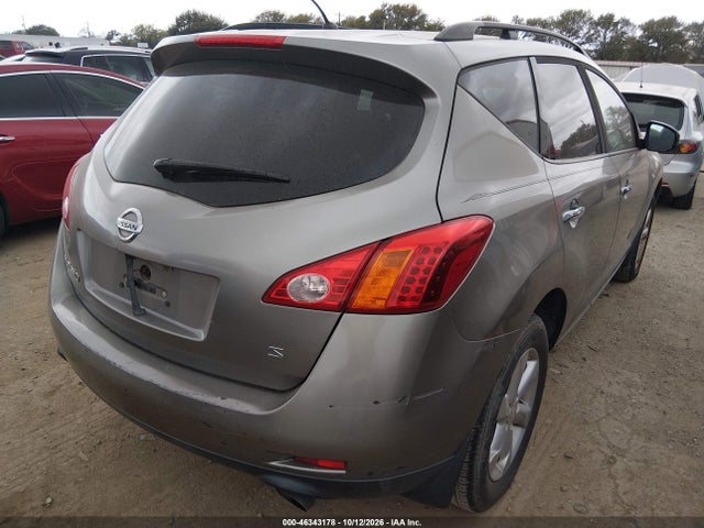 46343178 :رقم المزاد ، JN8AZ18U19W103062 vin ، 2009 Nissan Murano S مزاد بيع