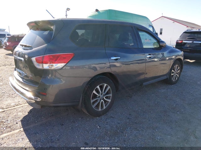 2013 Nissan Pathfinder S მანქანა იყიდება აუქციონზე, vin: 5N1AR2MM7DC687965, აუქციონის ნომერი: 46343194