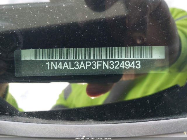 1N4AL3AP3FN324943 Nissan Altima 2.5/2.5 S/2.5 Sl/2.5 Sv