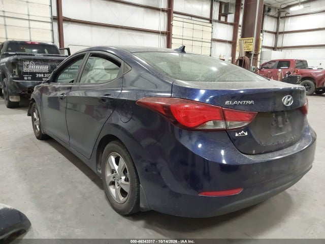 46343317 :رقم المزاد ، 5NPDH4AE9EH535365 vin ، 2014 Hyundai Elantra Se مزاد بيع
