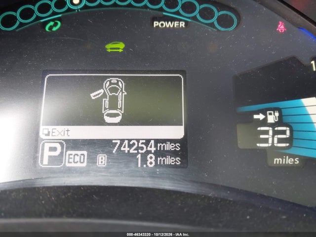 46343320 :رقم المزاد ، 1N4BZ0CP2HC311842 vin ، 2017 Nissan Leaf S مزاد بيع