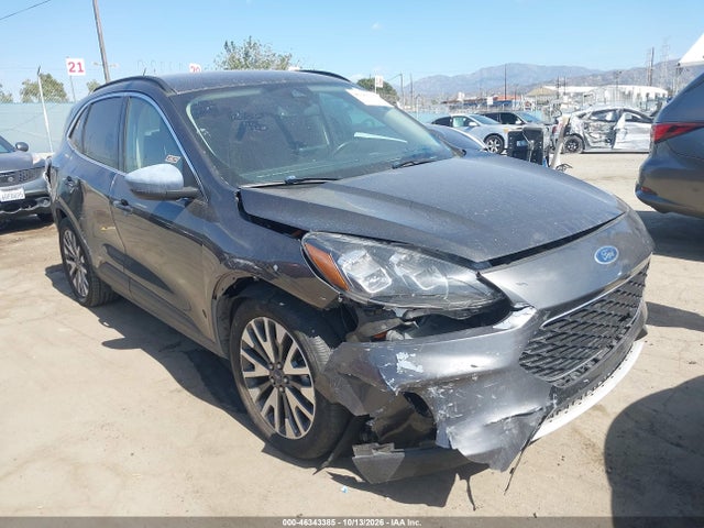 46343385 :رقم المزاد ، 1FMCU0DZ6LUB74464 vin ، 2020 Ford Escape Titanium Hybrid مزاد بيع