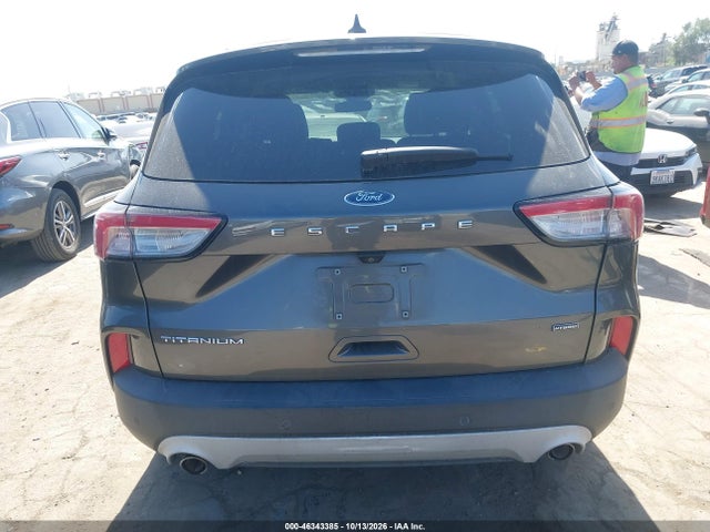 2020 Ford Escape Titanium Hybrid მანქანა იყიდება აუქციონზე, vin: 1FMCU0DZ6LUB74464, აუქციონის ნომერი: 46343385
