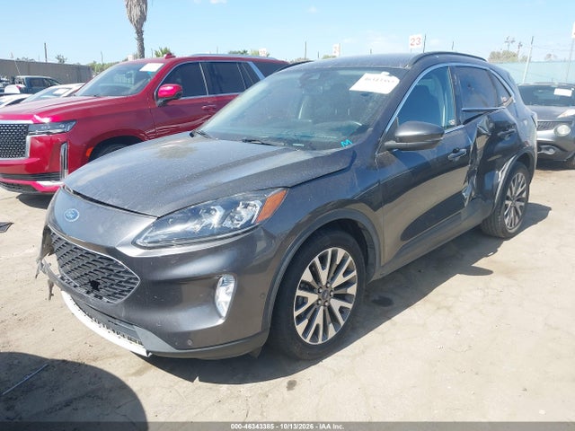 2020 Ford Escape Titanium Hybrid მანქანა იყიდება აუქციონზე, vin: 1FMCU0DZ6LUB74464, აუქციონის ნომერი: 46343385