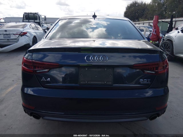 2018 Audi A4 2.0t Premium/2.0t Tech Premium მანქანა იყიდება აუქციონზე, vin: WAUENAF49JN013984, აუქციონის ნომერი: 46343547