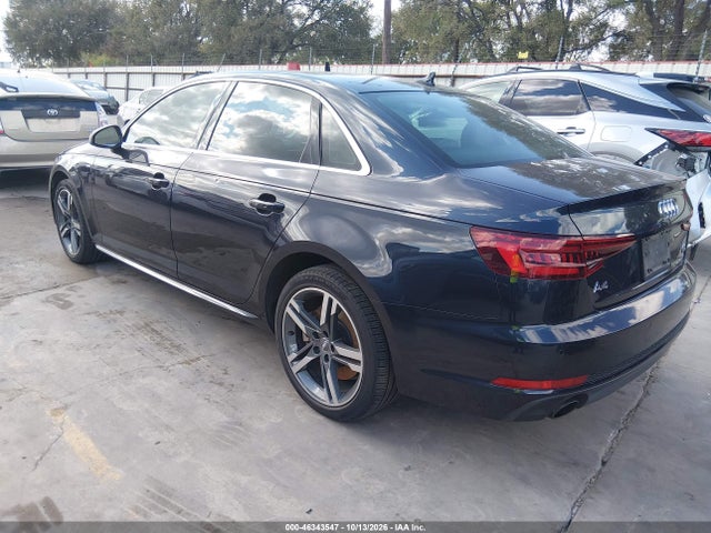 2018 Audi A4 2.0t Premium/2.0t Tech Premium მანქანა იყიდება აუქციონზე, vin: WAUENAF49JN013984, აუქციონის ნომერი: 46343547