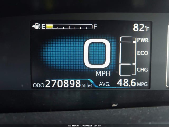 Aukcja sprzedaży 2018 Toyota Prius One, vin: JTDKBRFU8J3082559, numer aukcji: 46343583
