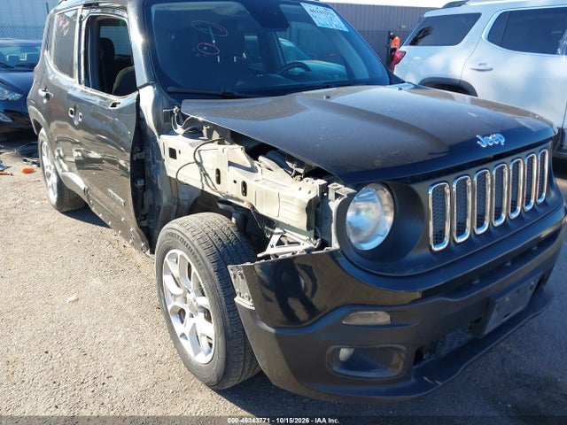 2018 Jeep Renegade Latitude Fwd მანქანა იყიდება აუქციონზე, vin: ZACCJABB5JPH44526, აუქციონის ნომერი: 46343771
