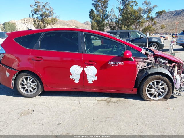 46343784 :رقم المزاد ، JTDZN3EU1C3049989 vin ، 2012 Toyota Prius V Three مزاد بيع