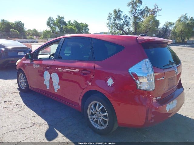 46343784 :رقم المزاد ، JTDZN3EU1C3049989 vin ، 2012 Toyota Prius V Three مزاد بيع