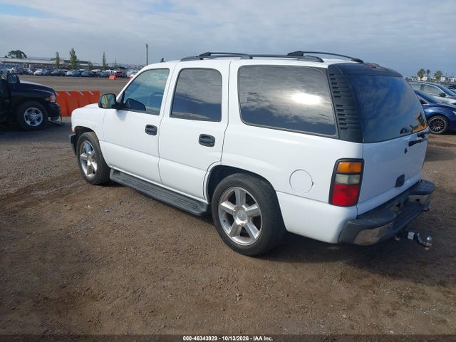 2006 Chevrolet Tahoe Ls მანქანა იყიდება აუქციონზე, vin: 1GNEC13V76R106192, აუქციონის ნომერი: 46343929