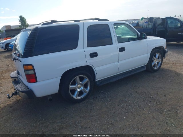 2006 Chevrolet Tahoe Ls მანქანა იყიდება აუქციონზე, vin: 1GNEC13V76R106192, აუქციონის ნომერი: 46343929