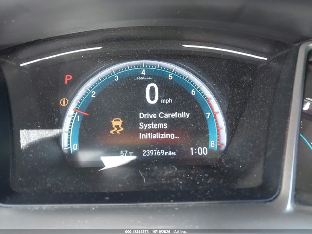 46343978 :رقم المزاد ، 2HGFC1F75HH649359 vin ، 2017 Honda Civic Ex-l مزاد بيع