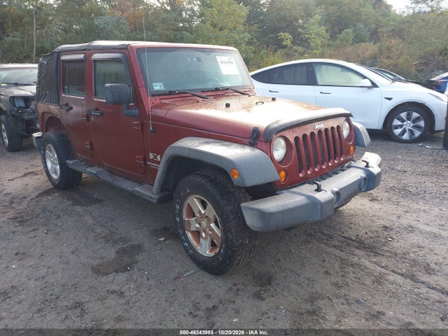 2007 Jeep Wrangler Unlimited X მანქანა იყიდება აუქციონზე, vin: 1J4GA39157L145661, აუქციონის ნომერი: 46343985