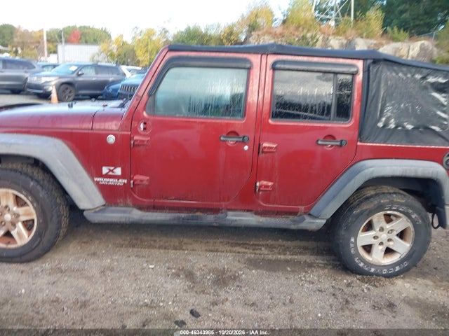 2007 Jeep Wrangler Unlimited X მანქანა იყიდება აუქციონზე, vin: 1J4GA39157L145661, აუქციონის ნომერი: 46343985