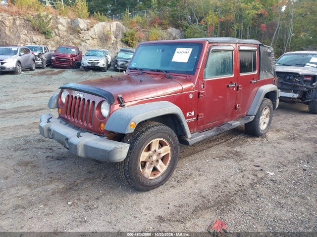 2007 Jeep Wrangler Unlimited X მანქანა იყიდება აუქციონზე, vin: 1J4GA39157L145661, აუქციონის ნომერი: 46343985