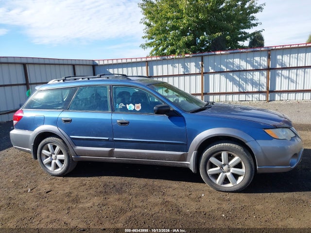 Aukcja sprzedaży 2008 Subaru Outback 2.5i/2.5i L.l. Bean Edition, vin: 4S4BP61C287321472, numer aukcji: 46343998