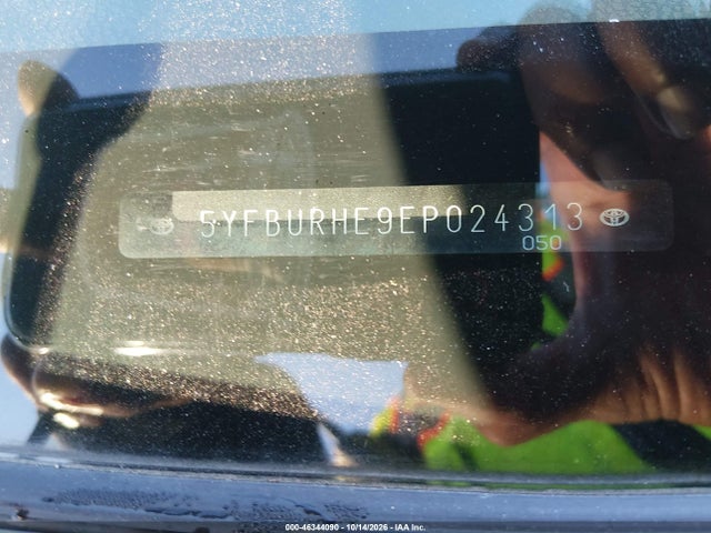46344090 :رقم المزاد ، 5YFBURHE9EP024313 vin ، 2014 Toyota Corolla S Premium مزاد بيع