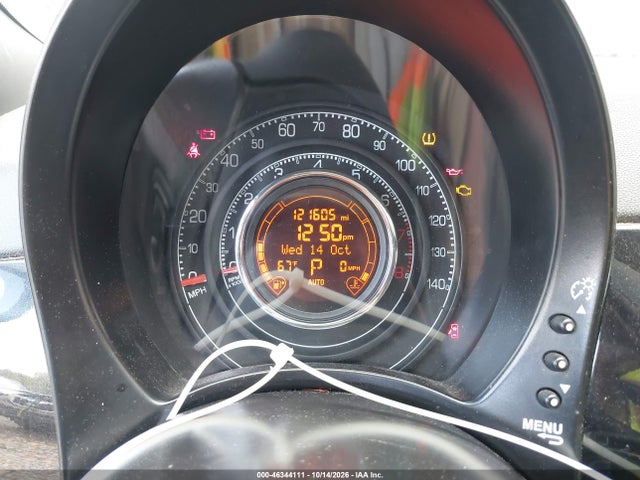 46344111 :رقم المزاد ، 3C3CFFBRXDT628381 vin ، 2013 Fiat 500 Sport مزاد بيع
