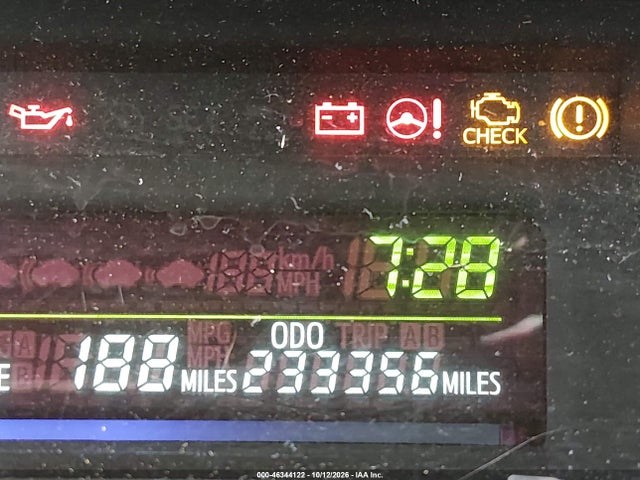46344122 :رقم المزاد ، JTDZN3EU2C3063013 vin ، 2012 Toyota Prius V Three مزاد بيع