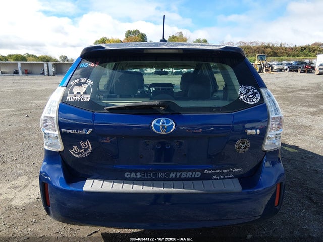 46344122 :رقم المزاد ، JTDZN3EU2C3063013 vin ، 2012 Toyota Prius V Three مزاد بيع