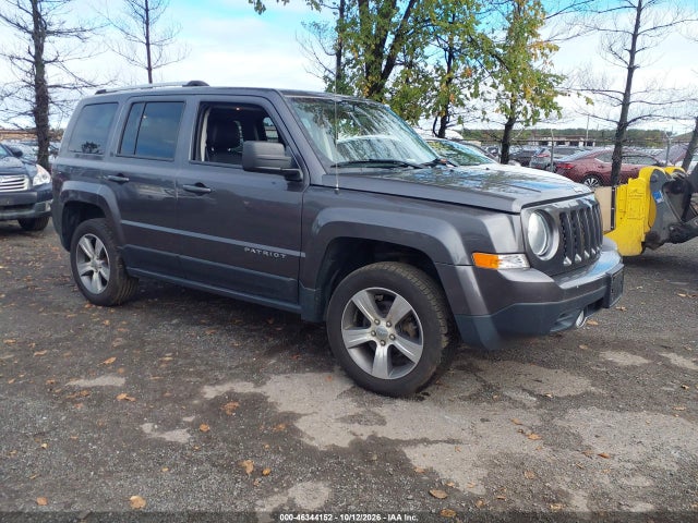 2016 Jeep Patriot High Altitude Edition მანქანა იყიდება აუქციონზე, vin: 1C4NJRFB2GD695262, აუქციონის ნომერი: 46344152