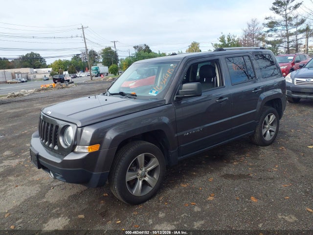 2016 Jeep Patriot High Altitude Edition მანქანა იყიდება აუქციონზე, vin: 1C4NJRFB2GD695262, აუქციონის ნომერი: 46344152