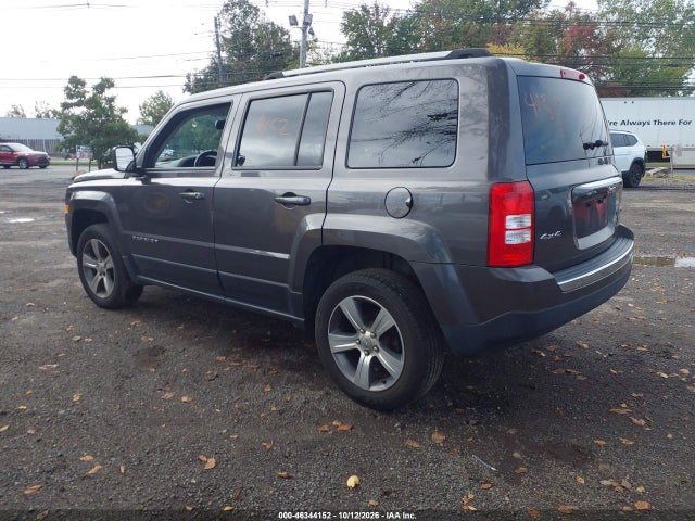2016 Jeep Patriot High Altitude Edition მანქანა იყიდება აუქციონზე, vin: 1C4NJRFB2GD695262, აუქციონის ნომერი: 46344152