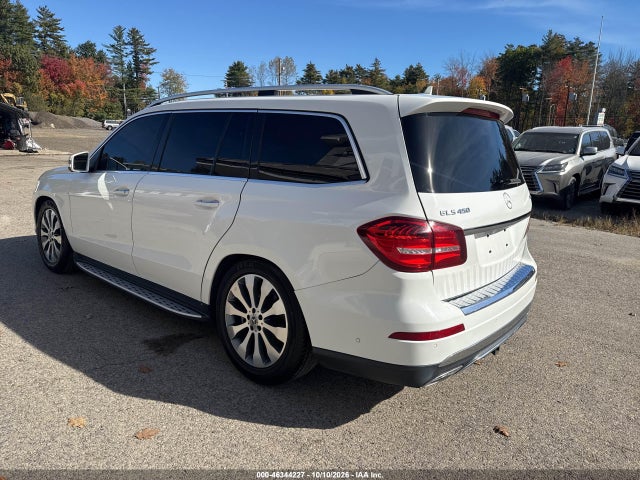 2019 Mercedes-benz Gls 450 4matic მანქანა იყიდება აუქციონზე, vin: 4JGDF6EE2KB193567, აუქციონის ნომერი: 46344227