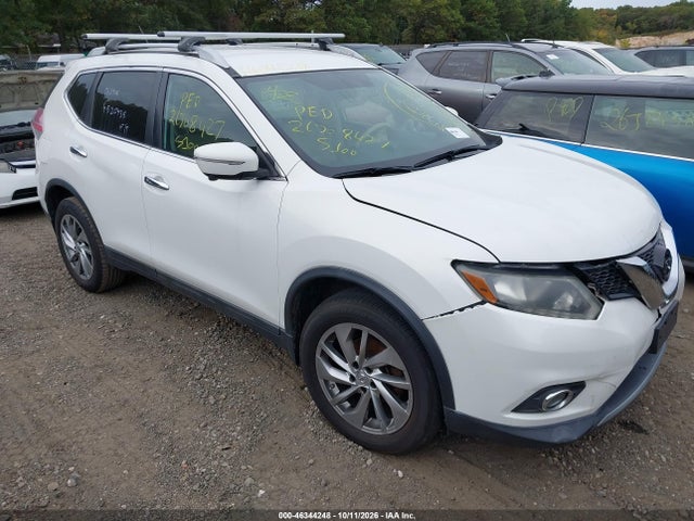 Продаж на аукціоні авто 2014 Nissan Rogue Sl, vin: 5N1AT2MV6EC762103, номер лоту: 46344248