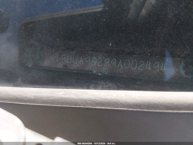 46344264 :رقم المزاد ، 19UUA96299A002494 vin ، 2009 Acura Tl 3.7 مزاد بيع