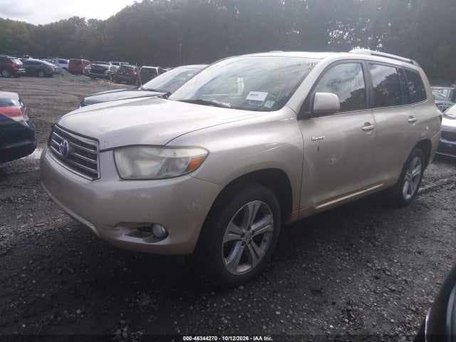 2008 Toyota Highlander Sport მანქანა იყიდება აუქციონზე, vin: JTEES43A182071960, აუქციონის ნომერი: 46344270