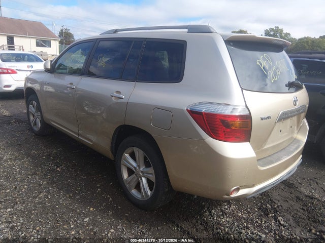 2008 Toyota Highlander Sport მანქანა იყიდება აუქციონზე, vin: JTEES43A182071960, აუქციონის ნომერი: 46344270