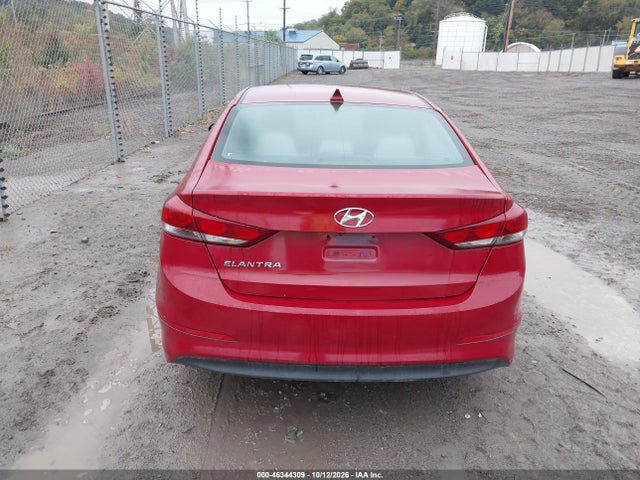 2017 Hyundai Elantra Se მანქანა იყიდება აუქციონზე, vin: KMHD84LF4HU159539, აუქციონის ნომერი: 46344309