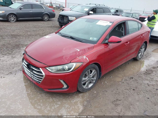 2017 Hyundai Elantra Se მანქანა იყიდება აუქციონზე, vin: KMHD84LF4HU159539, აუქციონის ნომერი: 46344309
