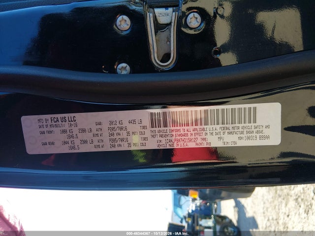 Продаж на аукціоні авто 2017 Jeep Patriot Sport Fwd, vin: 1C4NJPBA7HD150127, номер лоту: 46344367