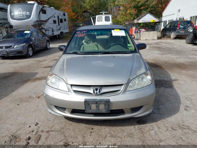 46344388 :رقم المزاد ، 2HGES16594H512383 vin ، 2004 Honda Civic Lx مزاد بيع