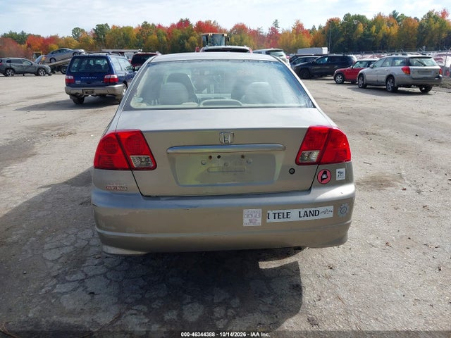 46344388 :رقم المزاد ، 2HGES16594H512383 vin ، 2004 Honda Civic Lx مزاد بيع