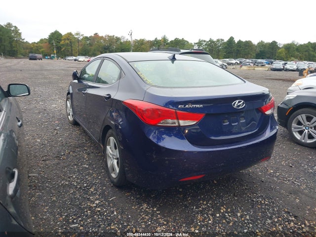 46344430 :رقم المزاد ، 5NPDH4AE7CH097085 vin ، 2012 Hyundai Elantra Gls مزاد بيع