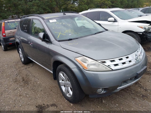 Продаж на аукціоні авто 2006 Nissan Murano Sl, vin: JN8AZ08T66W414502, номер лоту: 46344433