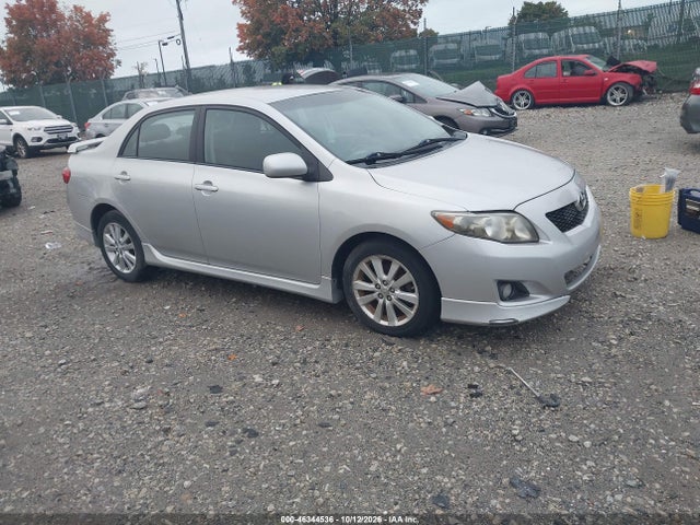 46344536 :رقم المزاد ، 2T1BU40E39C039121 vin ، 2009 Toyota Corolla S مزاد بيع