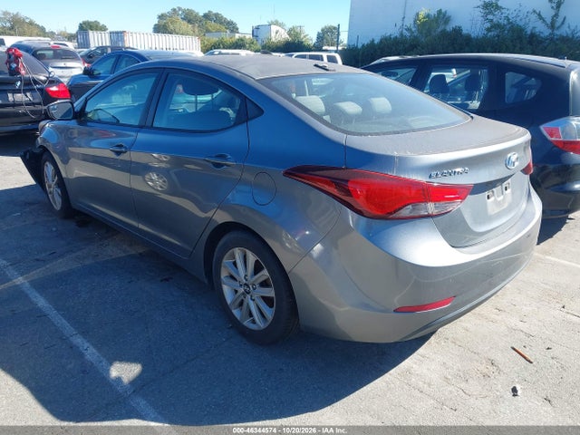 46344574 :رقم المزاد ، KMHDH4AE5GU617825 vin ، 2016 Hyundai Elantra Se مزاد بيع