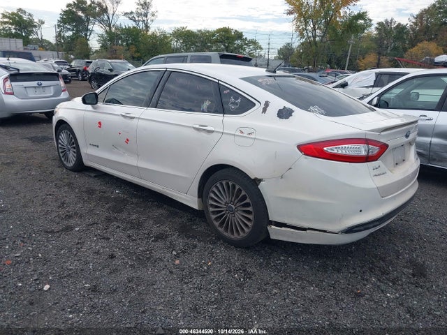 46344590 :رقم المزاد ، 3FA6P0RU6ER296781 vin ، 2014 Ford Fusion Hybrid Titanium مزاد بيع